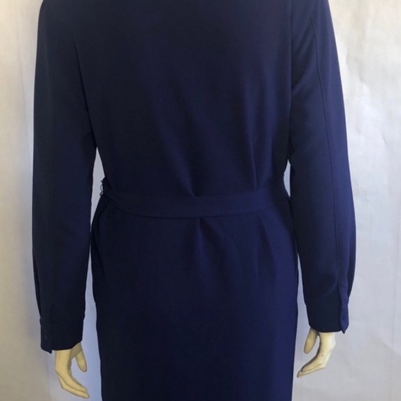 Simon's 'Contemporaine' Long Sleeve Shirt Dress - Picture 3 of 3